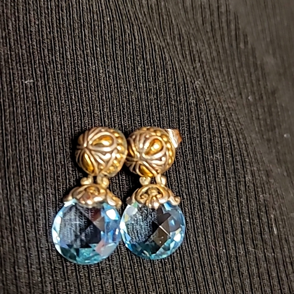 John Hardy 18k and 925 earrings vintage John Hardy earings